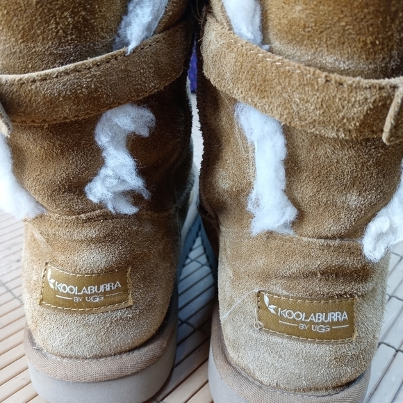 Ugg's Koolaburra Remley Short with Buckle Chestnut 1105792 women's sz 7. 42pm - Picture 4 of 11